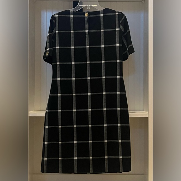 Tommy Hilfiger Dress | black/gray/cream pattern | Size: 10 - Picture 5 of 8